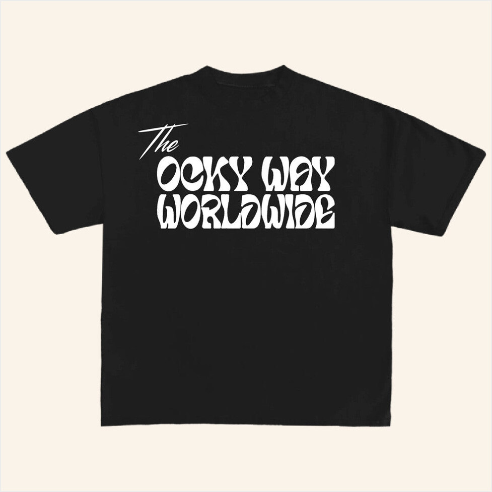 Ocky Way Black T-Shirt Theockywayshop Merch Gift Ideas For Husband Birthday Gifts For Friends