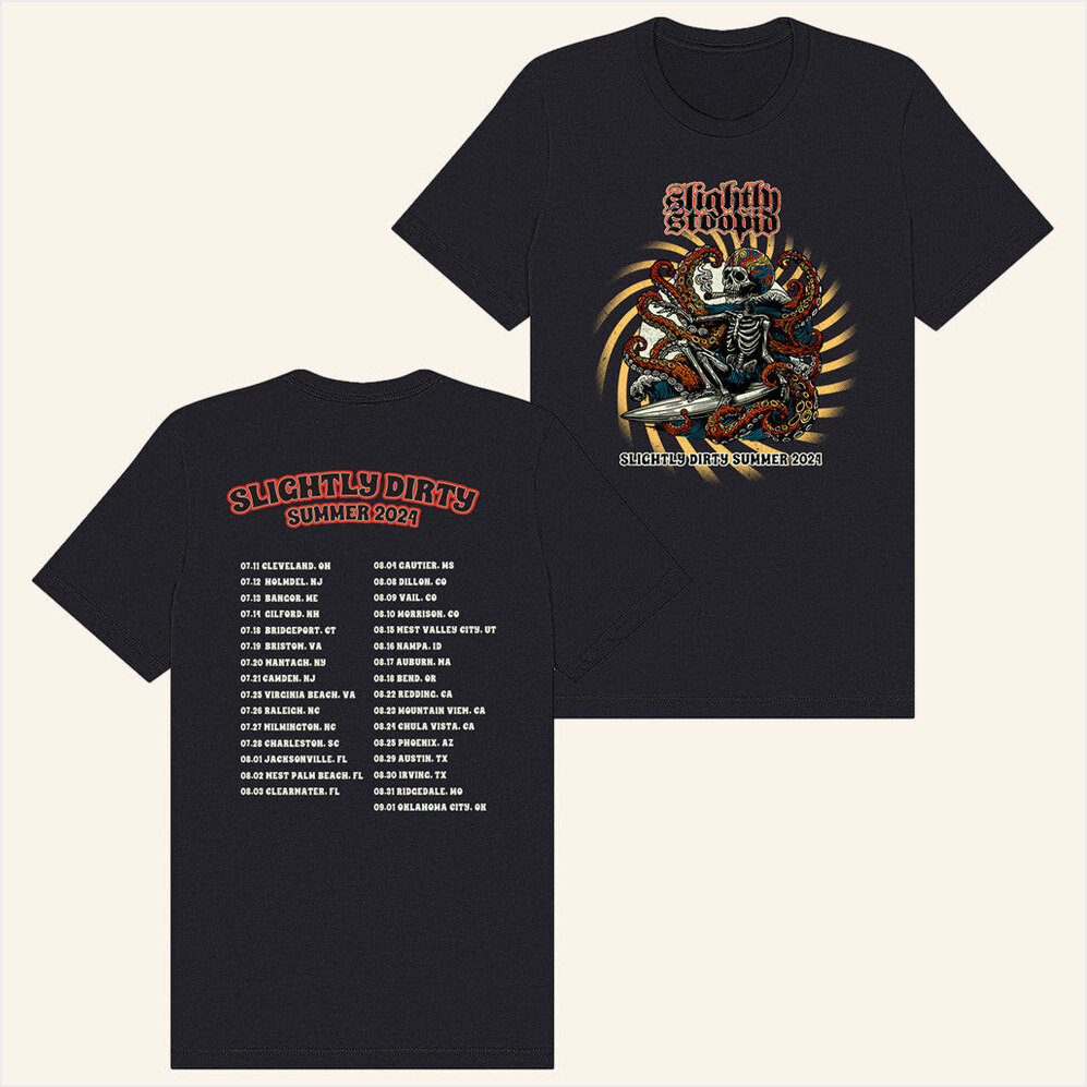 Octo 2024 Tour T-Shirt Slightly Stoopid Merch Birthday Gifts For Father BFF Gifts