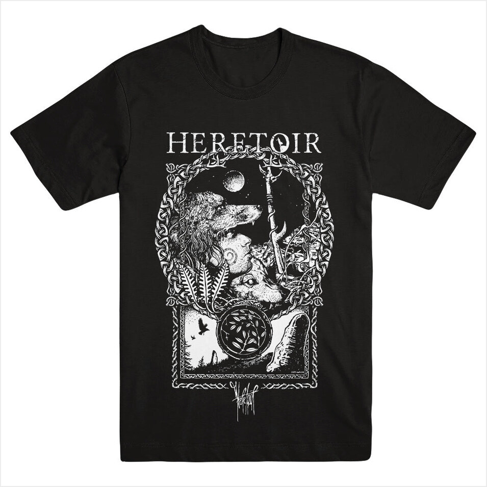 Of Wolf And Man Shirt Heretoir Merch Heretoir Shirt Father'S Day Gifts For Metal Music Lovers