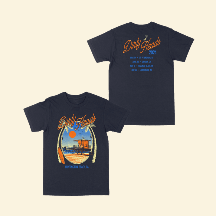 Off Duty Tour T-Shirt Dirty Heads Merch Birthday Gifts For Friends Christmas Presents