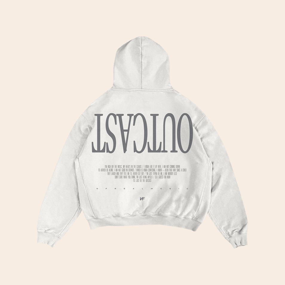 Off-White Outcast Custom Hoodie NF Merch Music Lovers Gifts For Fans Father's Day Gifts For Dad