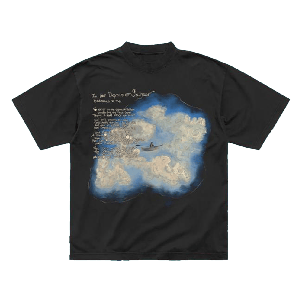 Official 2pac Merch Depths Of Solitude Black T-Shirt Unique Gifts For Dad