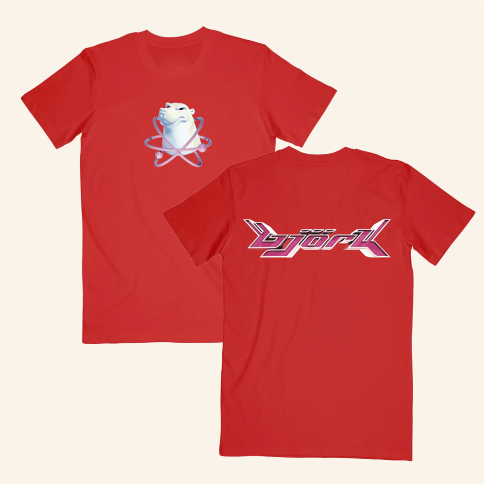 Official Bjork Army Of Me Red T-Shirt Bjork Merch Best Gifts For Husband Gifts For Best Friend