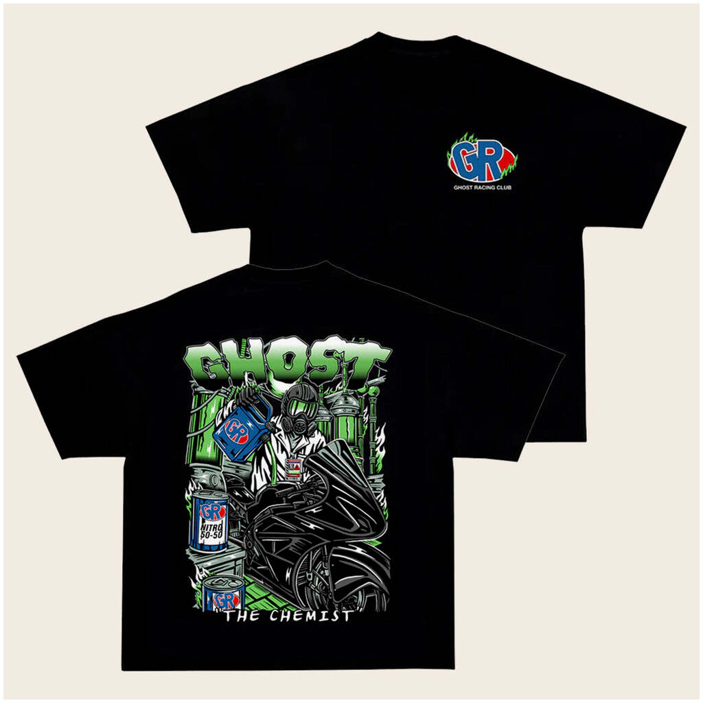 Official Ghost Racing Merch Store Shop The Chemist Shirt Black Birthday Gifts For Best Friend