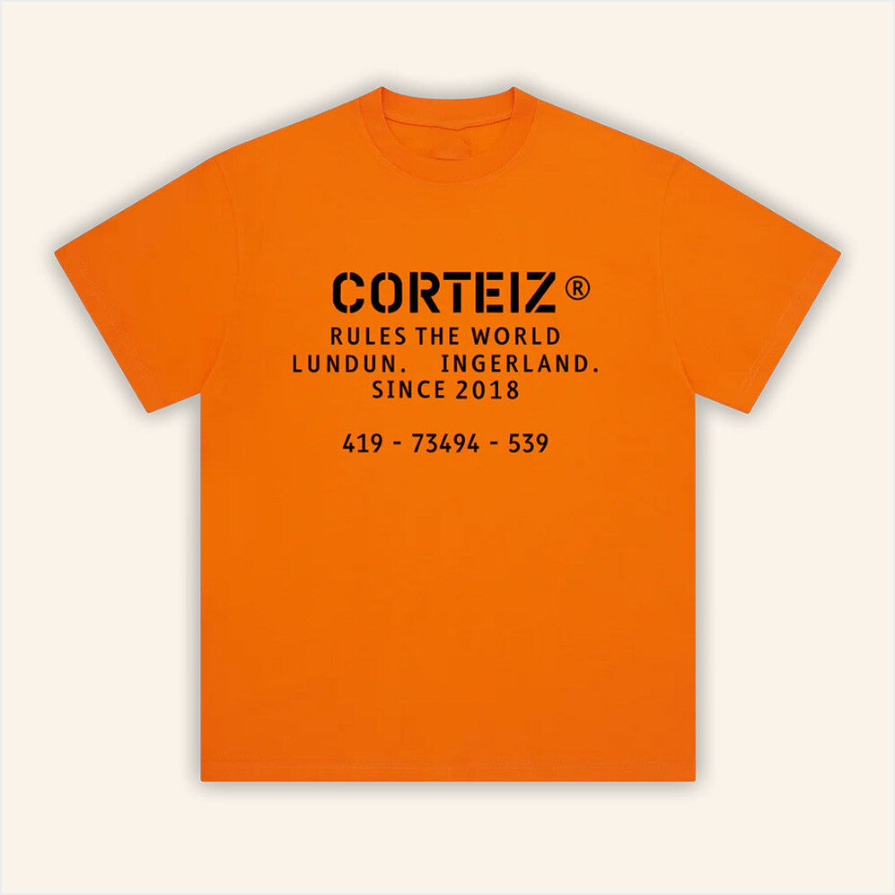 Og Stencil T-Shirt Crtzrtw Merch Orange BFF Birthday Gifts Christmas Presents