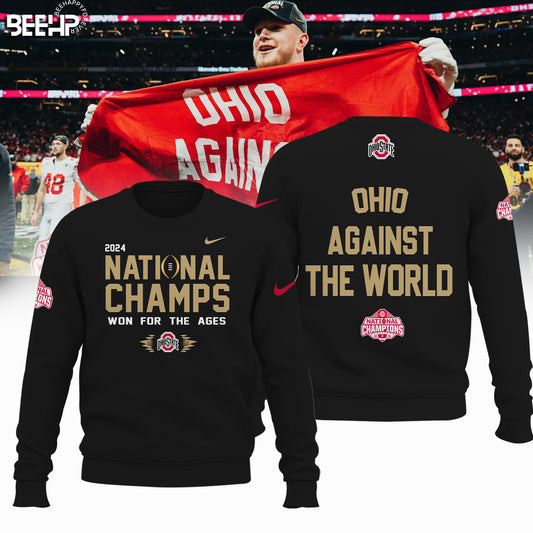 Ohio State Buckeyes NCAA National Champions Sweatshirt Presents For Football Lovers