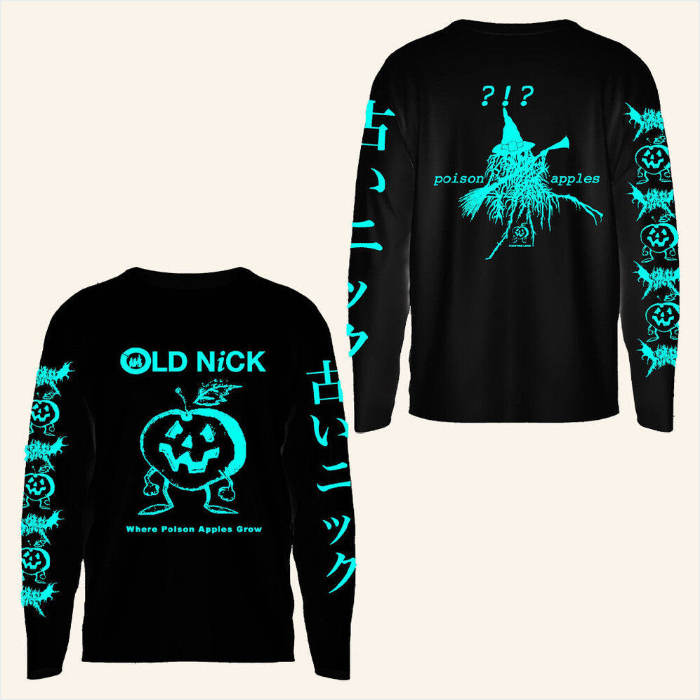 Old Nick Long Sleeve T-Shirt Phantomlure Merch Birthday Gifts For Dudes Gifts For Besties