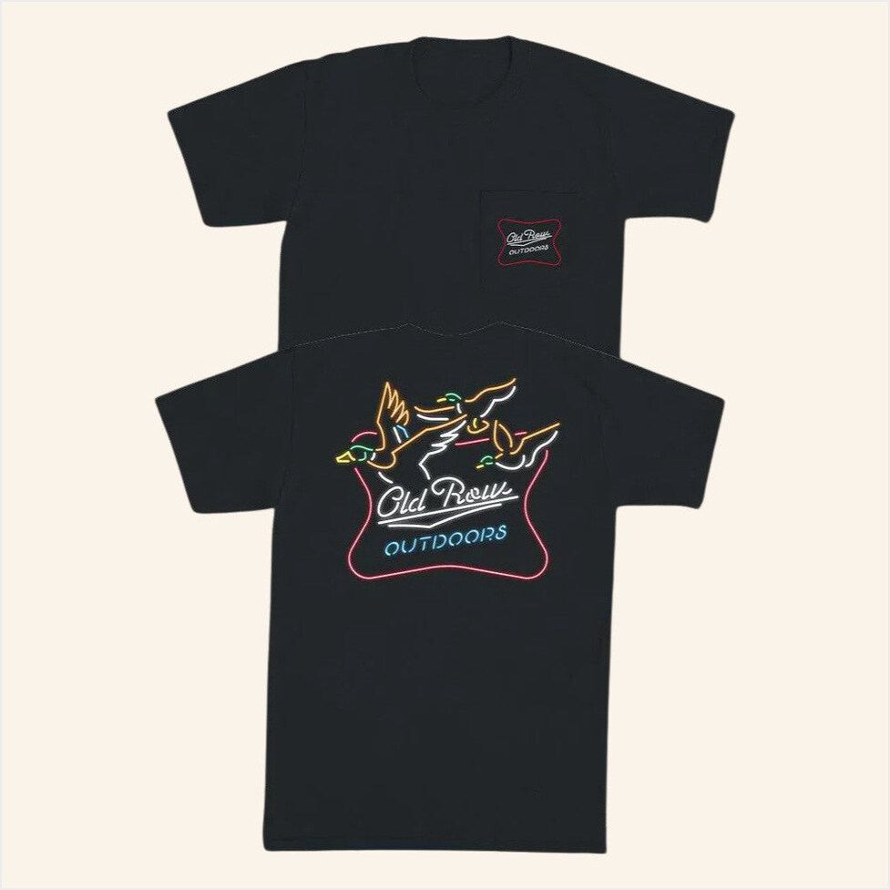 Old Row Neon Duck T-Shirt Shades Sunglasses Merch Birthday Gifts For Best Friend