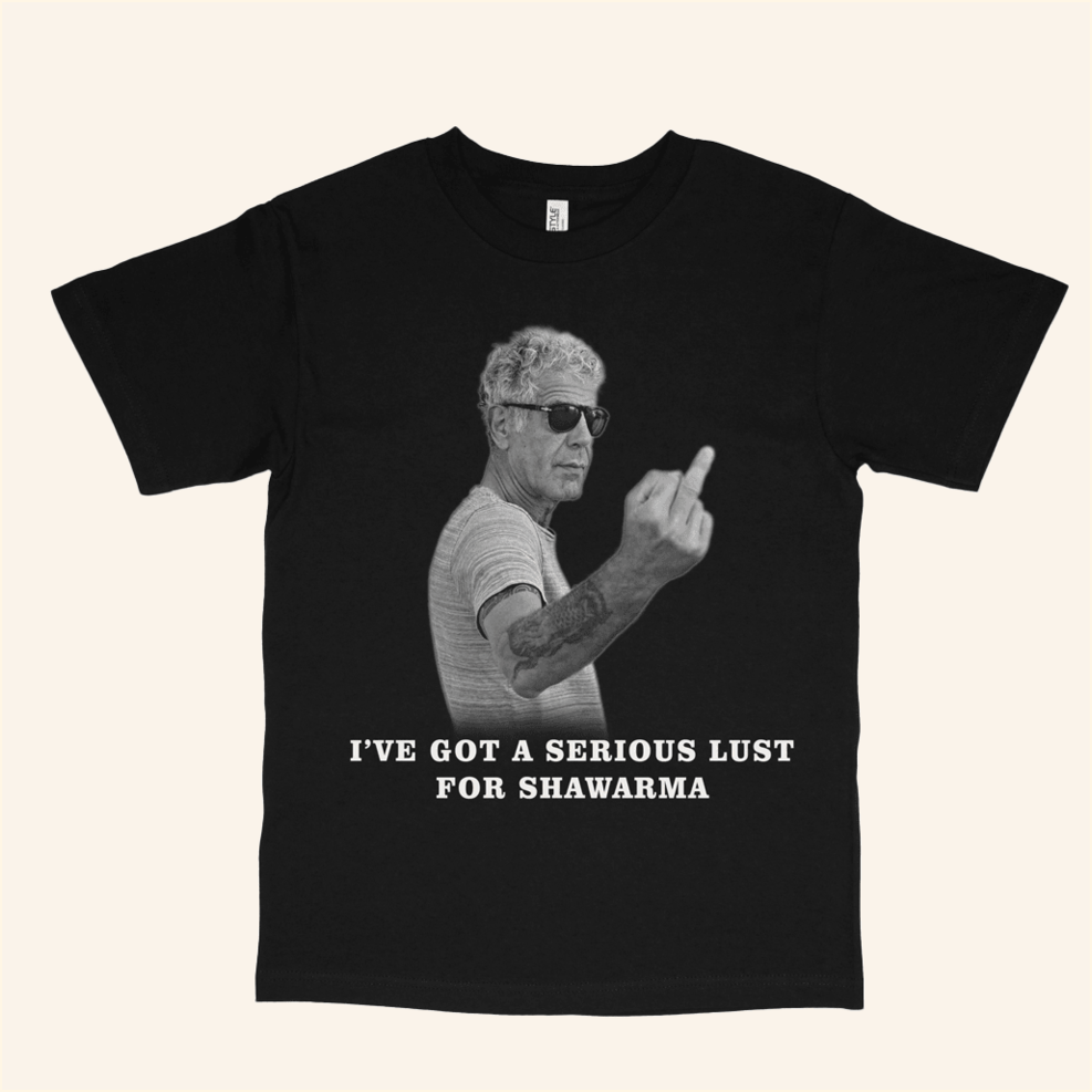 Old School Hats Merch I've Got A Serious Lust For Shawarma T-Shirt Birthday Gifts For Fans