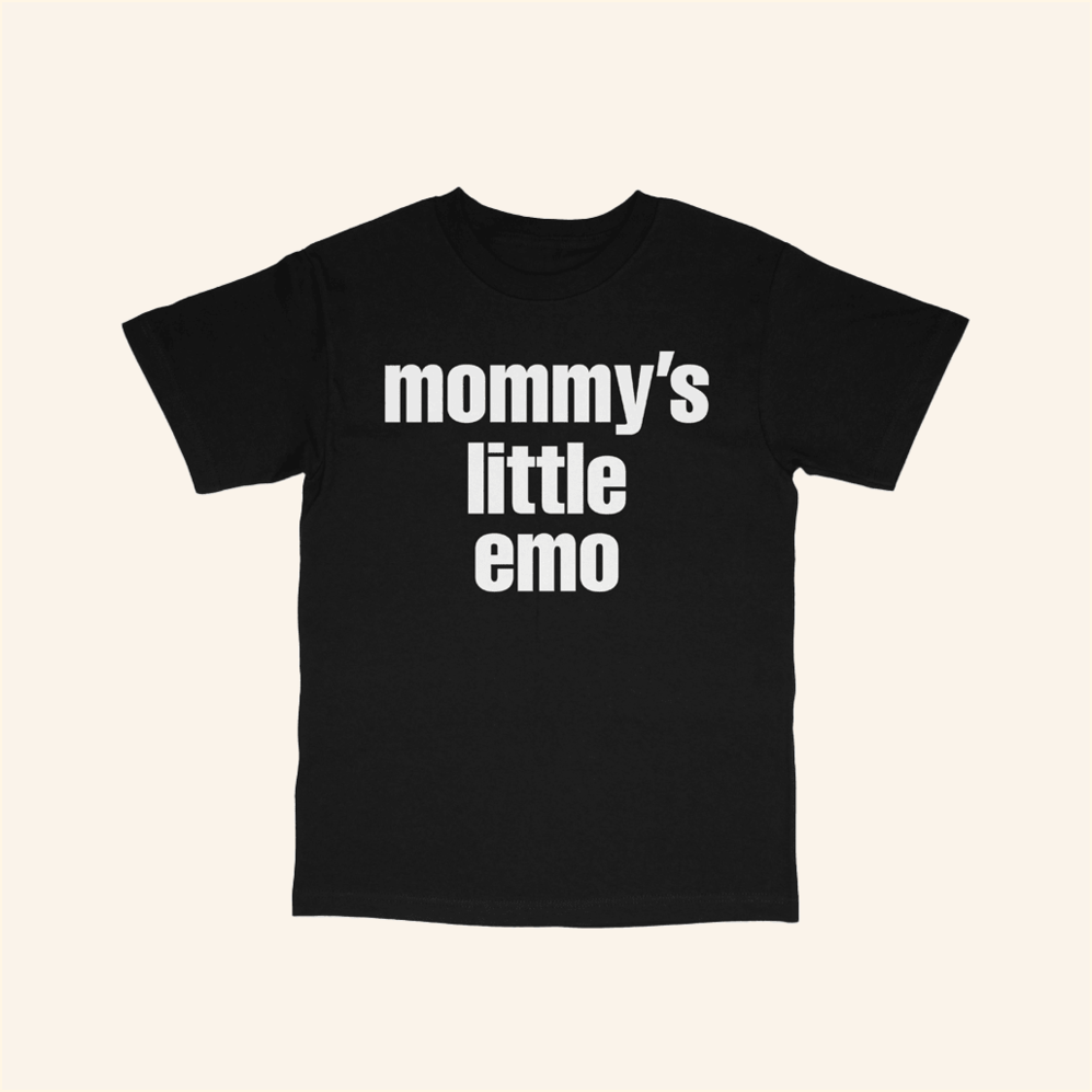 Old School Hats Merch Mommy's Little Emo T-Shirt Birthday Gifts For Son Gifts For Friends
