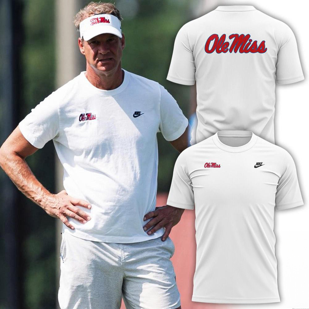 Ole Miss Rebels Coach Lane Kiffin 2025 T-Shirt Gifts For Dad