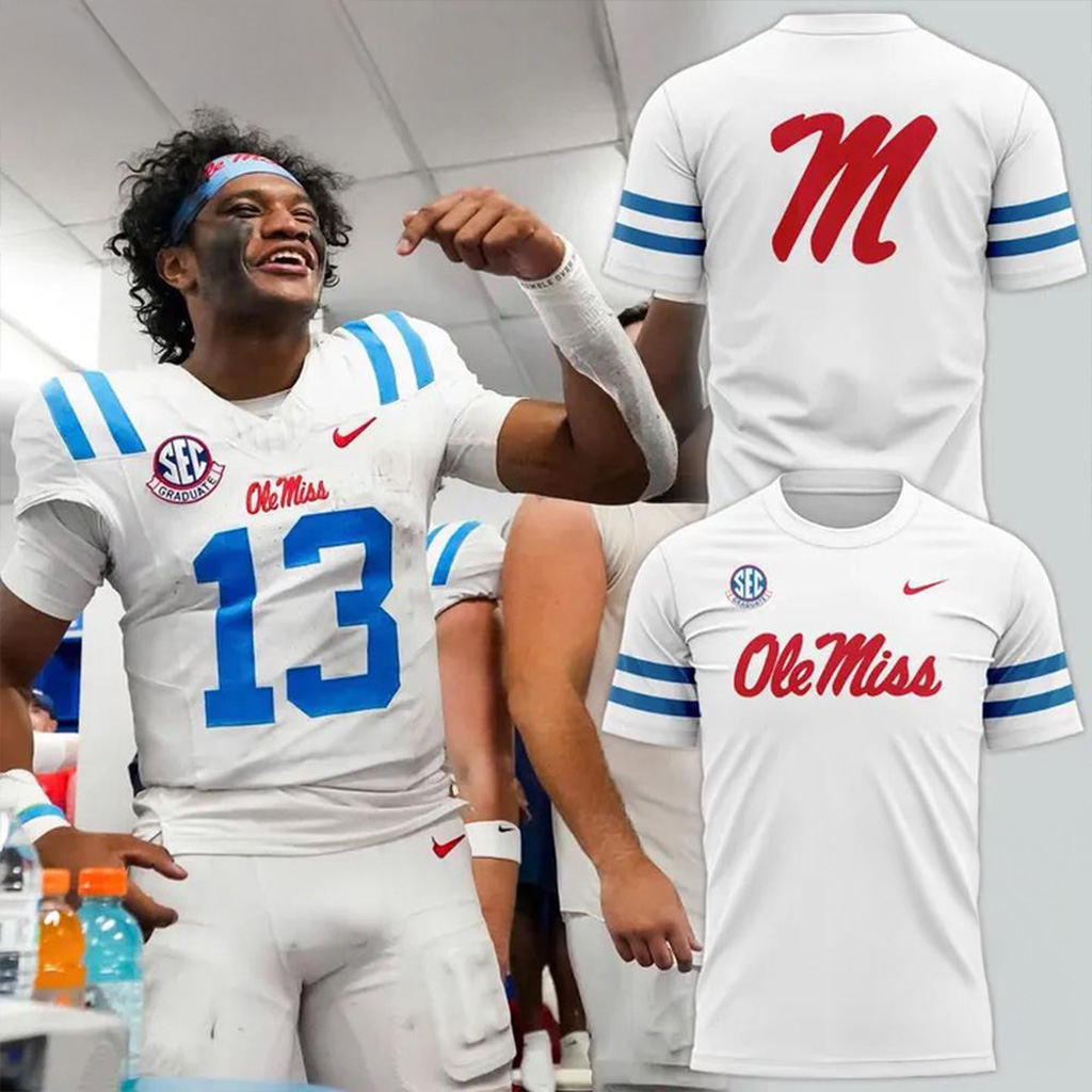 Ole Miss Rebels Football Gameday 2025 Shirt Fan Merch Football Themed Gifts