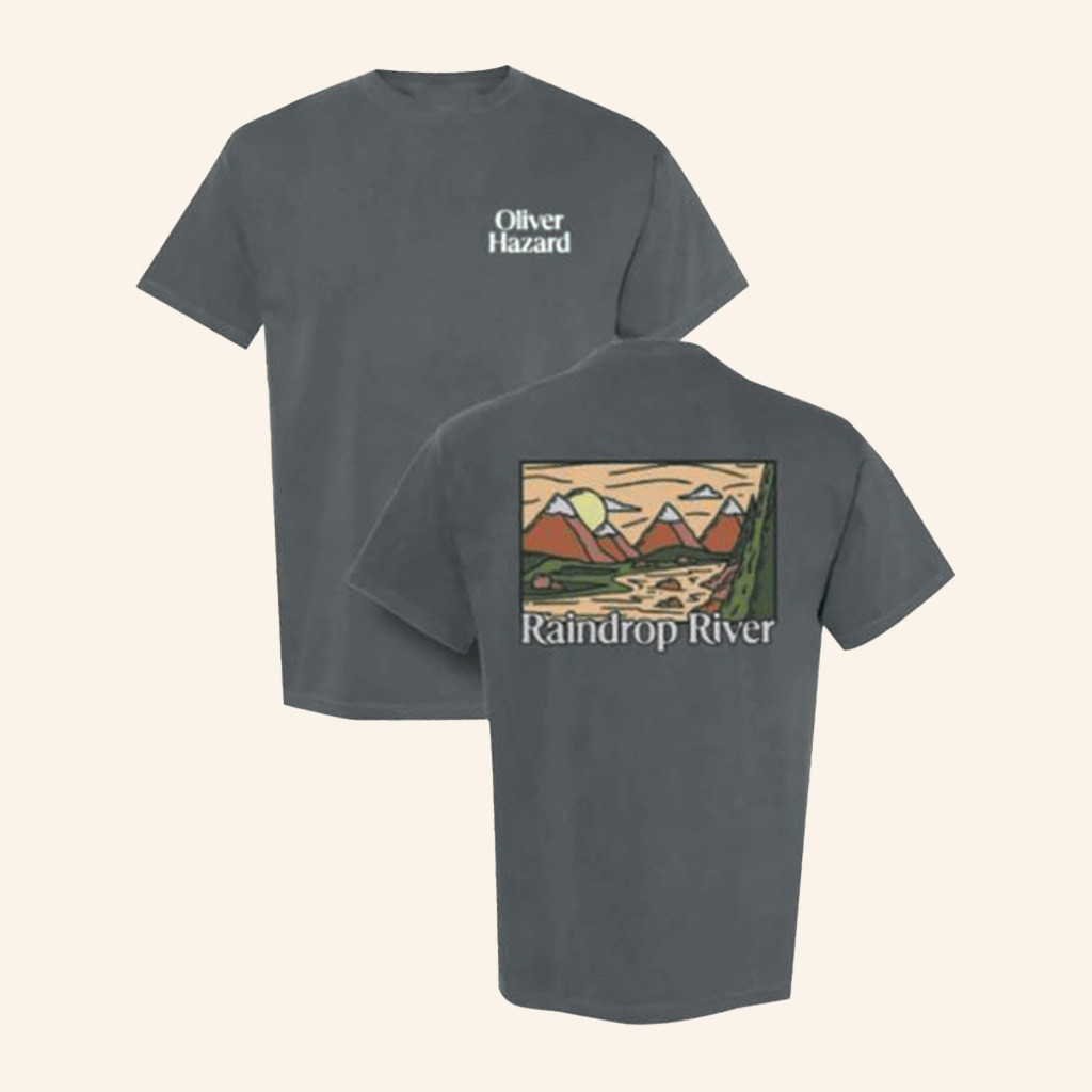 Oliver Hazard Merch Raindrop River T-Shirt Birthday Ideas For Friends