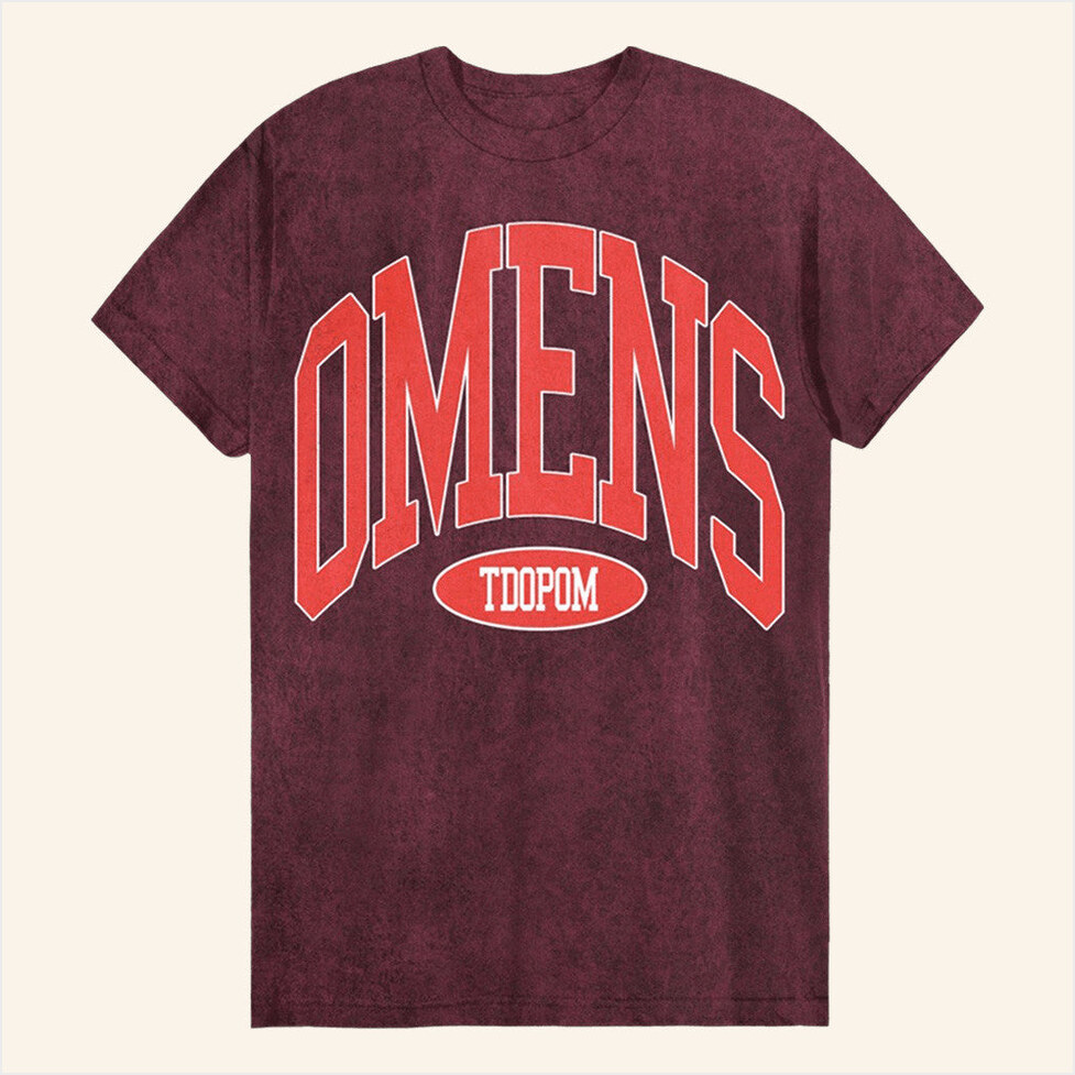 OMENS TDOPOM T-Shirt Bad Omens Merch Unique Birthday Gifts For Boyfriend BFF Gifts Ideas