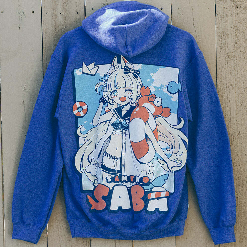 Omocat X Sameko Saba Merch Saba Hoodie Gifts For Besties Birthday Gifts For Her