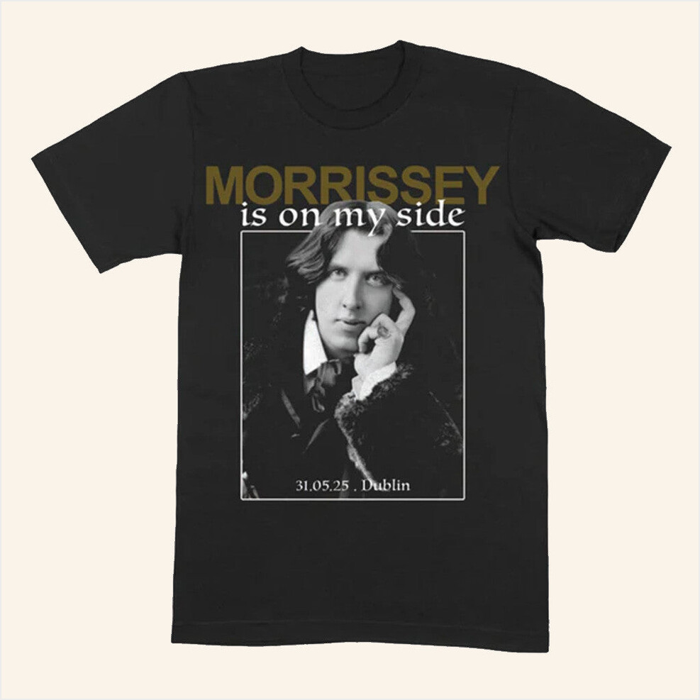 On My Side 2025 Dublin Event Black T-Shirt Mporium Merch Birthday Gift Ideas Christmas Presents