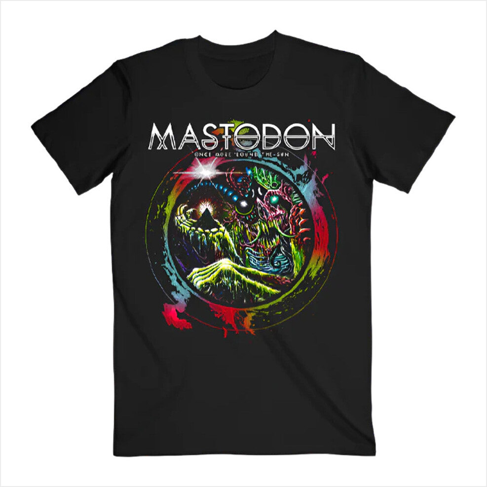 Once More Round The Sun Black Hole T-Shirt Mastodon Merch Birthday Gifts For Friends