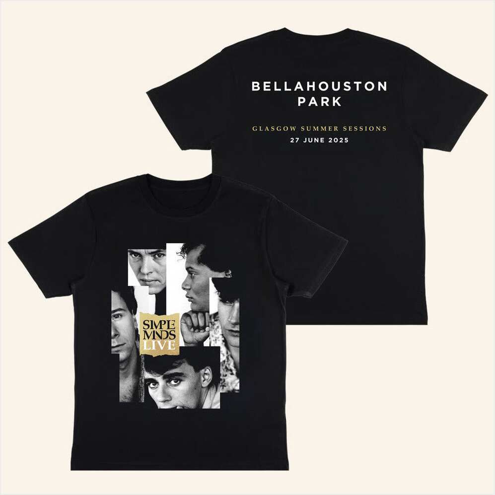 Once Upon A Time Glasgow Event T-Shirt Simple Minds Merch Fans Birthday Gifts For BFF