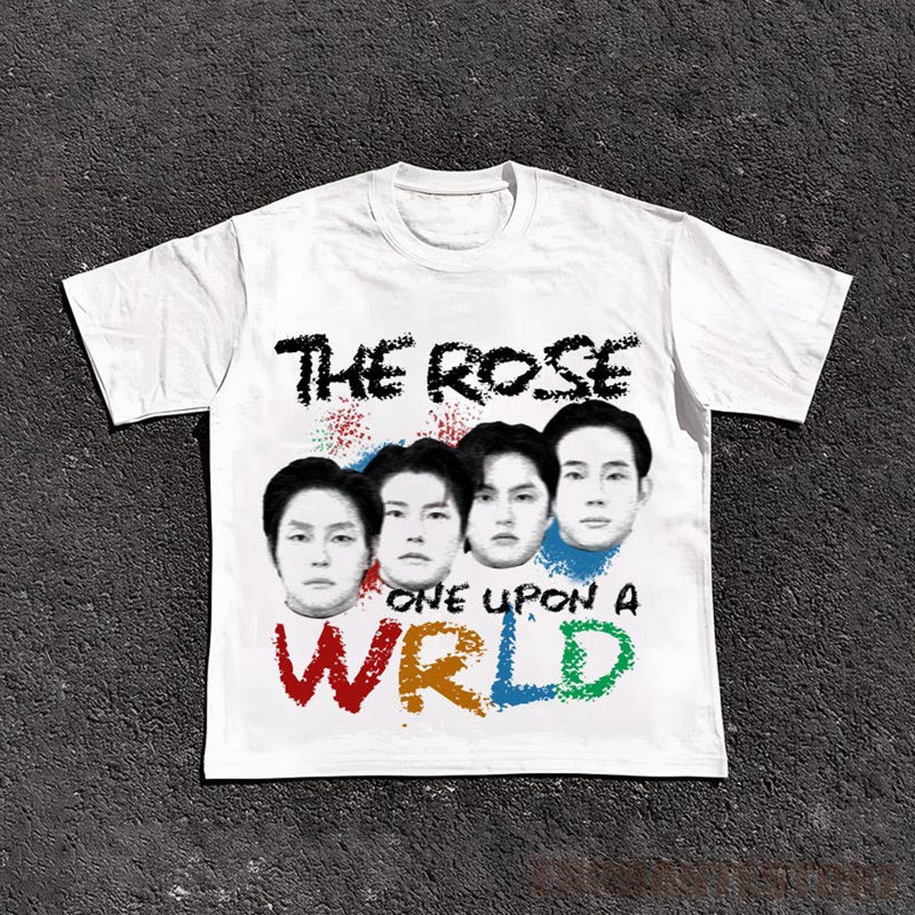 Once Upon A WRLD Tour Shirt The Rose 2025 World Tour In North America T-Shirt The Rose WRLD
