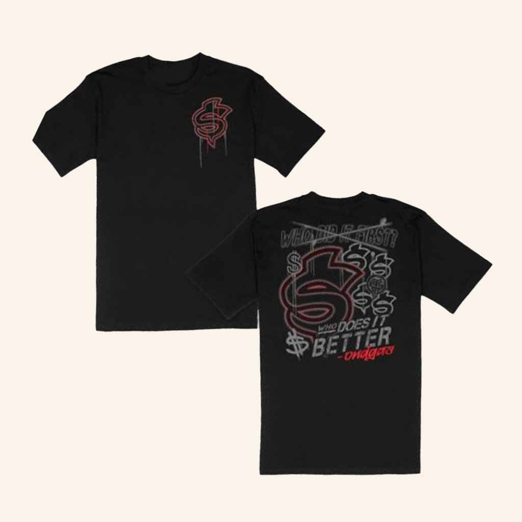 Ondgas Merch 100 Entries Its Just Paper Who Did It First Shirt Unique Gift For Boyfriend Birthday