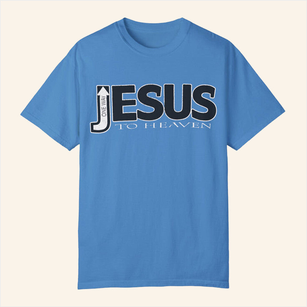One Way To Heaven J T-Shirt Bryce Crawford Merch Birthday Gifts For BFF Christmas Presents