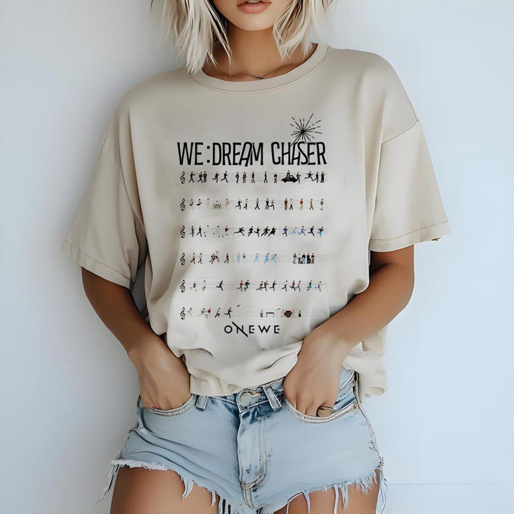 Onewe We- Dream Chaser Shirt 2025 Onewe World Tour Shirt Onewe O! New Evoution in North