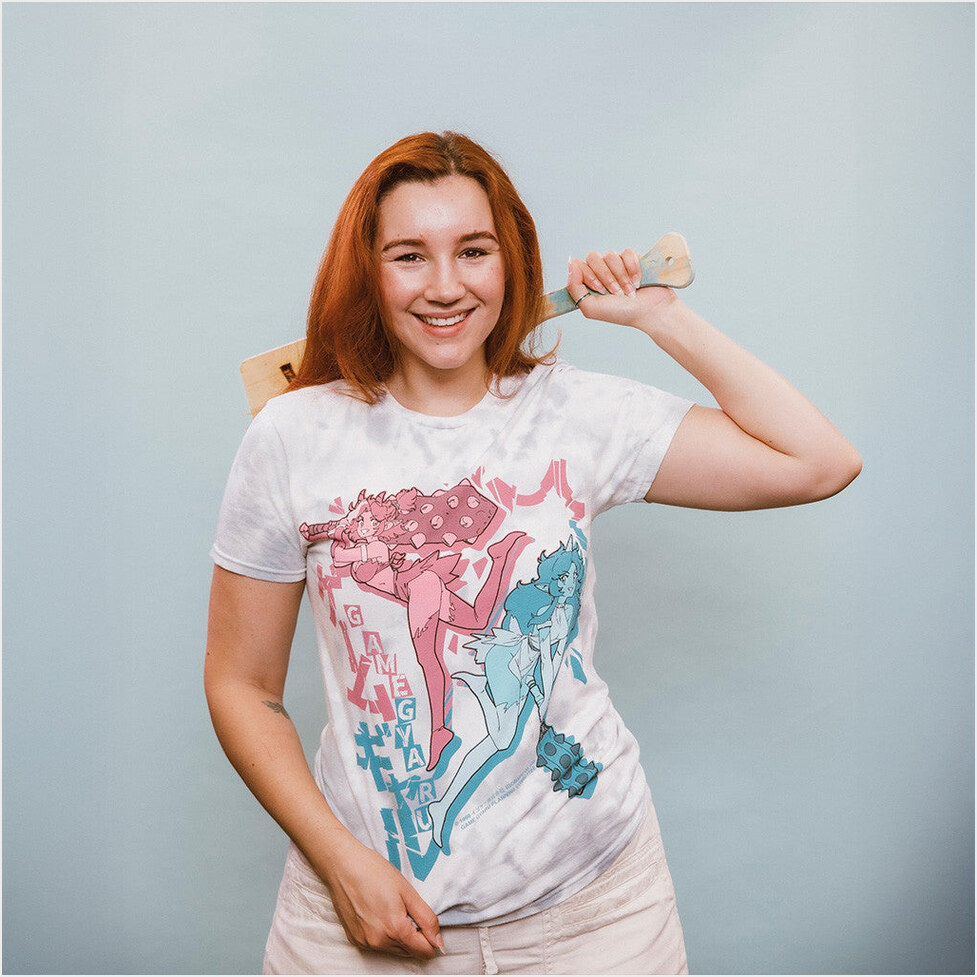 Oni Tie Dye T-Shirt Game Grumps Merch Birthday Gifts For Game Lovers Gifts For Besties