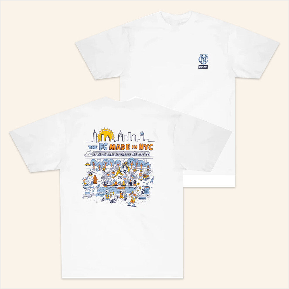 Only Ny X Nycfc Tailgate T-Shirt Only NY Merch Birthday Gifts For BFF Christmas Presents