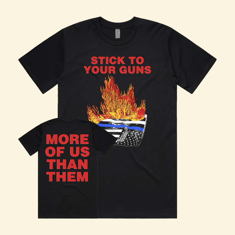 Orange More Of Us Than Them Shirt STYG Merch Birthday Gifts For Bonus Dad Fan Shirt BFF Gifts