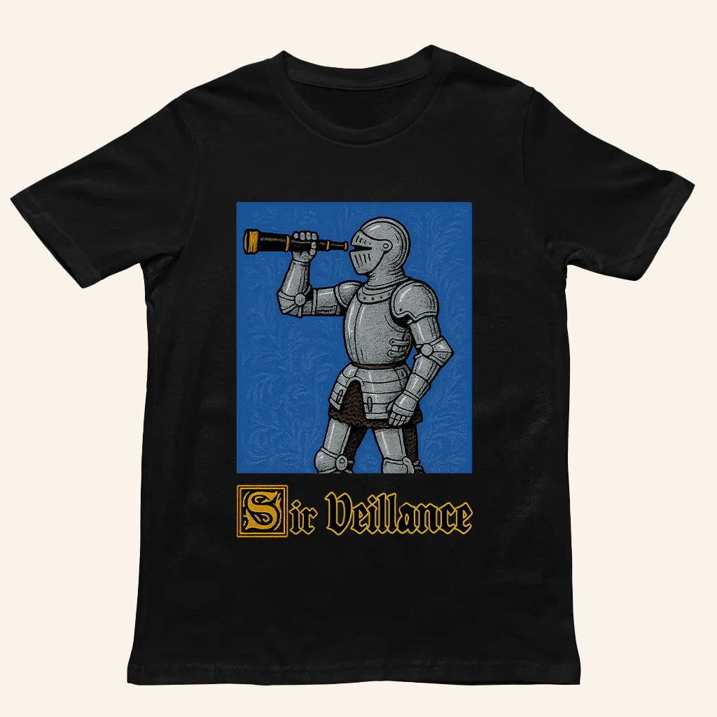 Orbital Clothing Brand Merch Sir Veillance Hand Drawn T-Shirt Gifts For Dudes