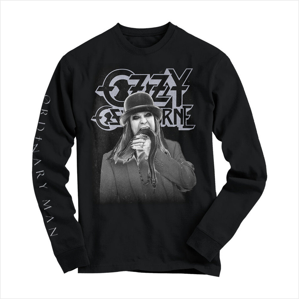 Ordinary Man Long Sleeve Tee Ozzy Osbourne Shirt Official Ozzy Osbourne Merch Dad Gifts