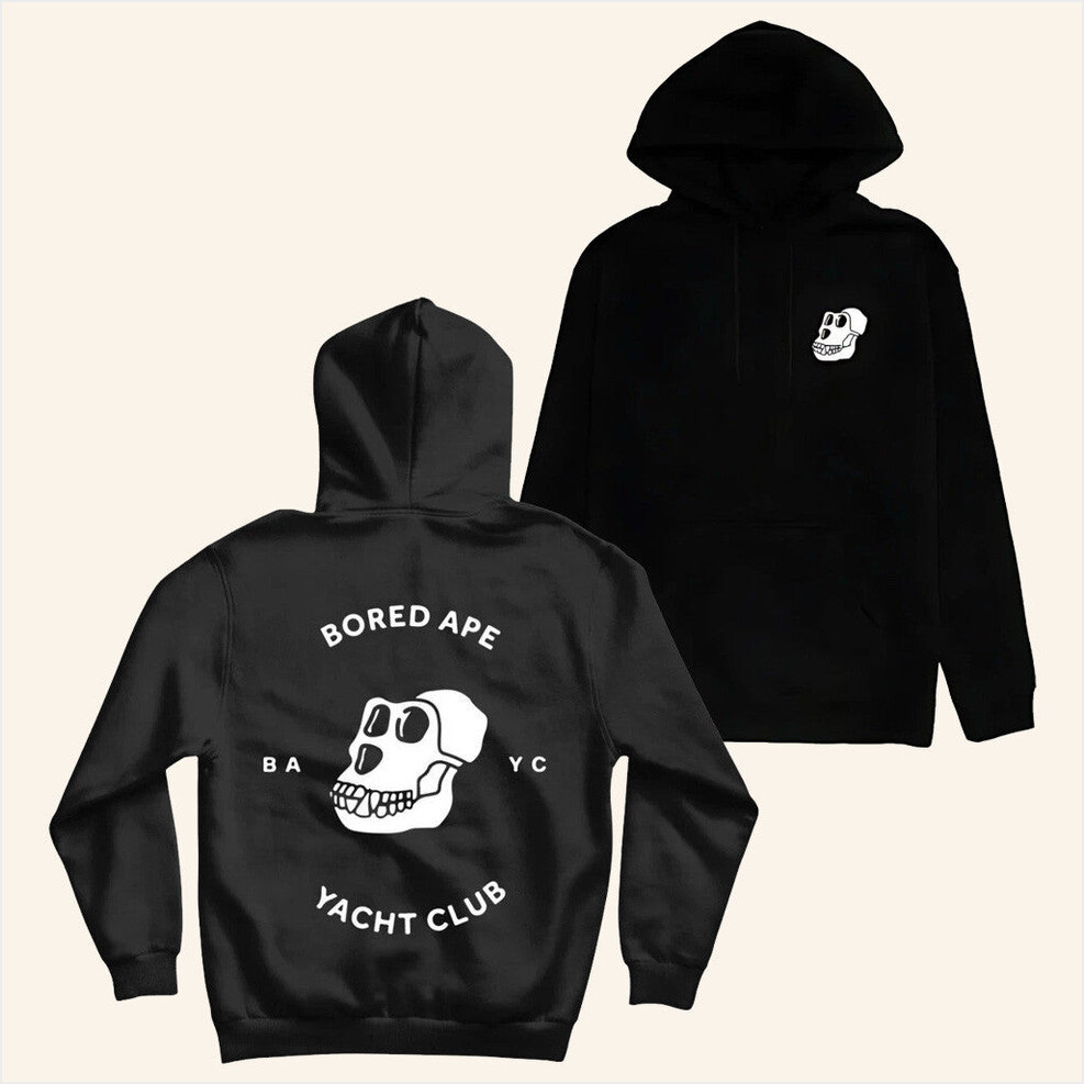 Original Bayc Hoodie Bored Ape Wear Merch Birthday Gifts For Husband Gifts For Besties