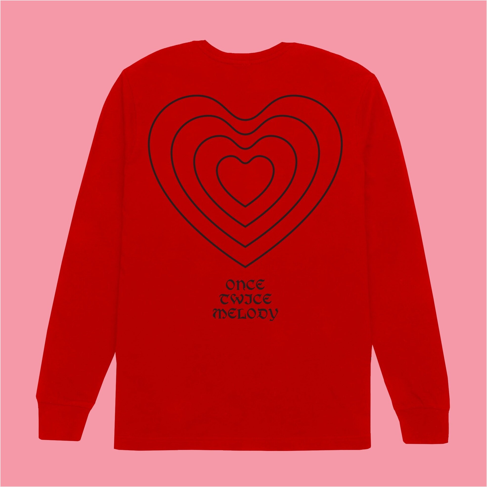 OTM Heart Red Long Sleeve Shirt Beach House Merch Fathers Day Birthday Gift From Daughter