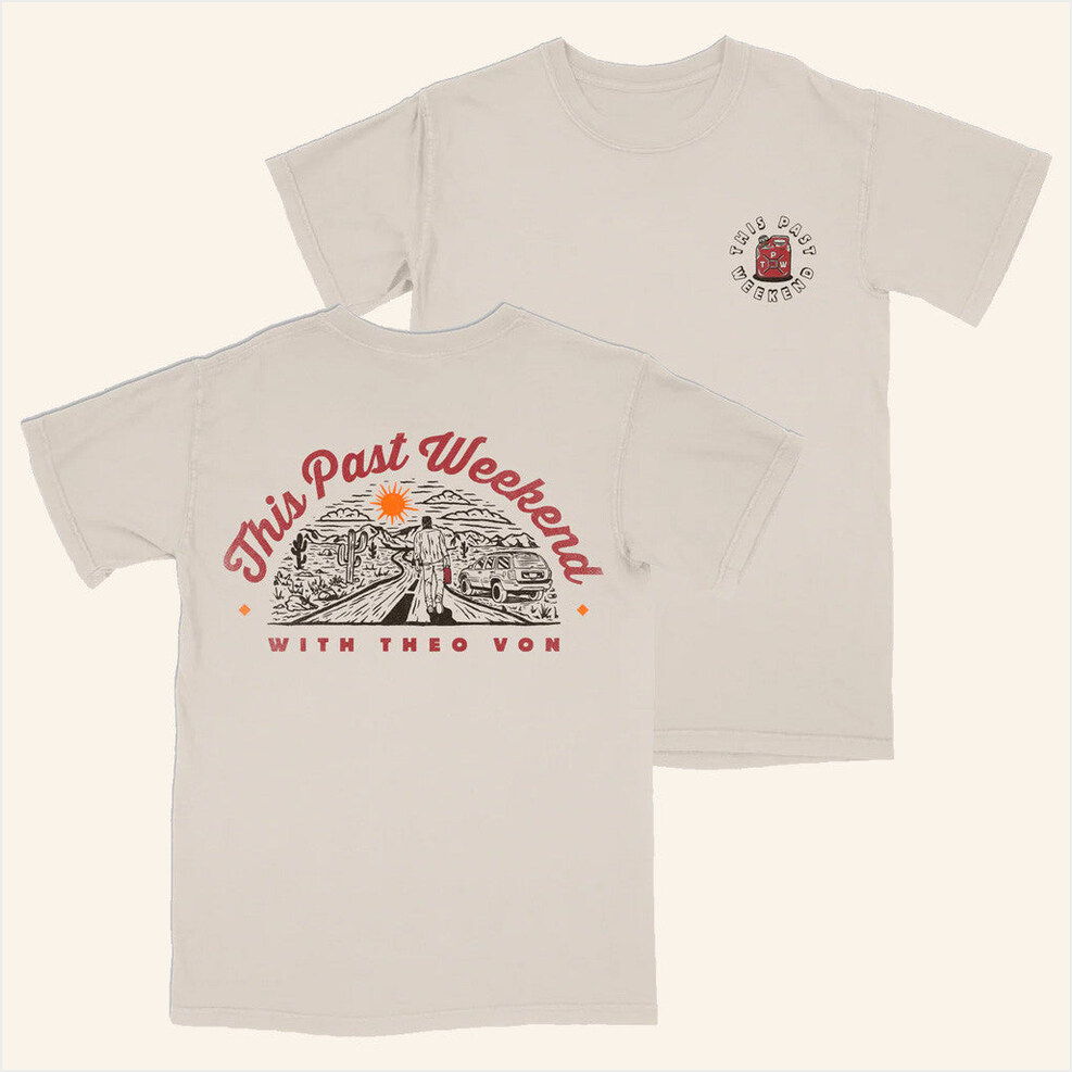 Out Of Gas T-Shirt Theo Von Merch Best Friend Birthday Gifts Christmas Presents