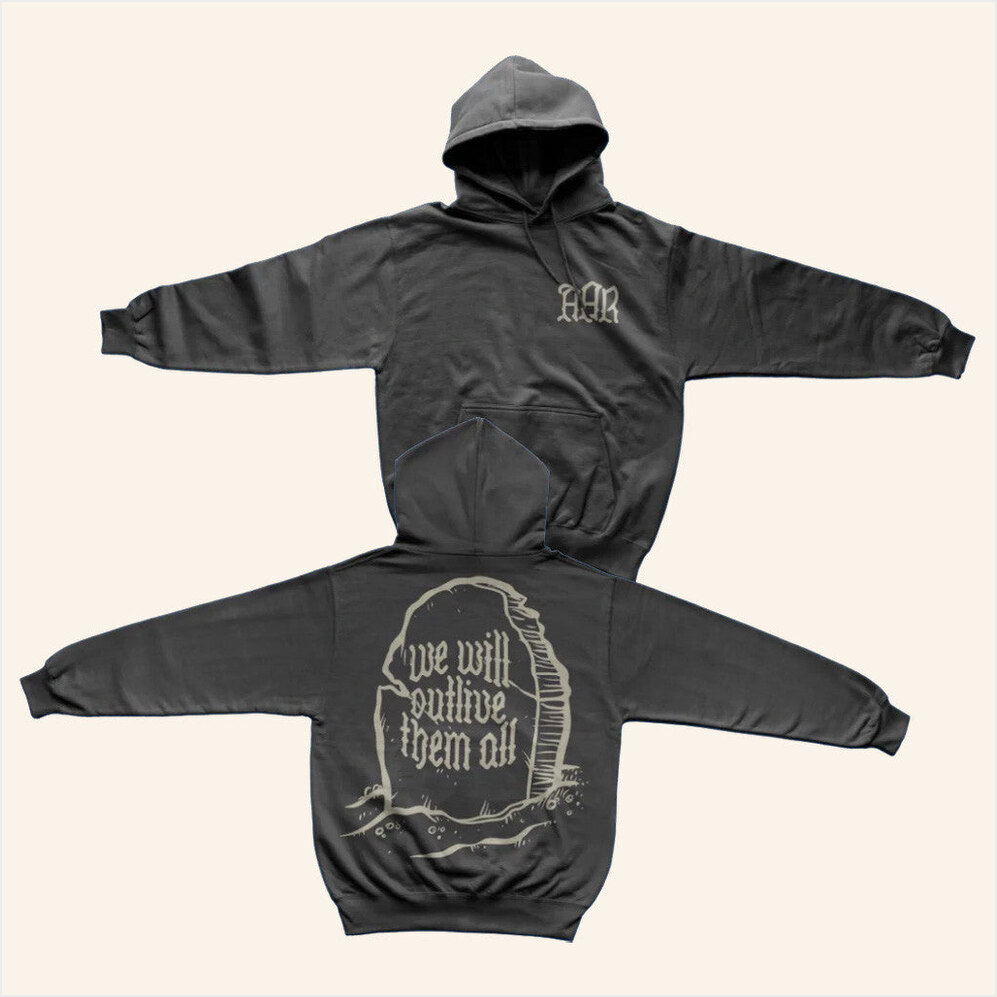 Outlive Hoodie All American Rejects Merch Best BFF Birthday Gifts Ideas Christmas Presents