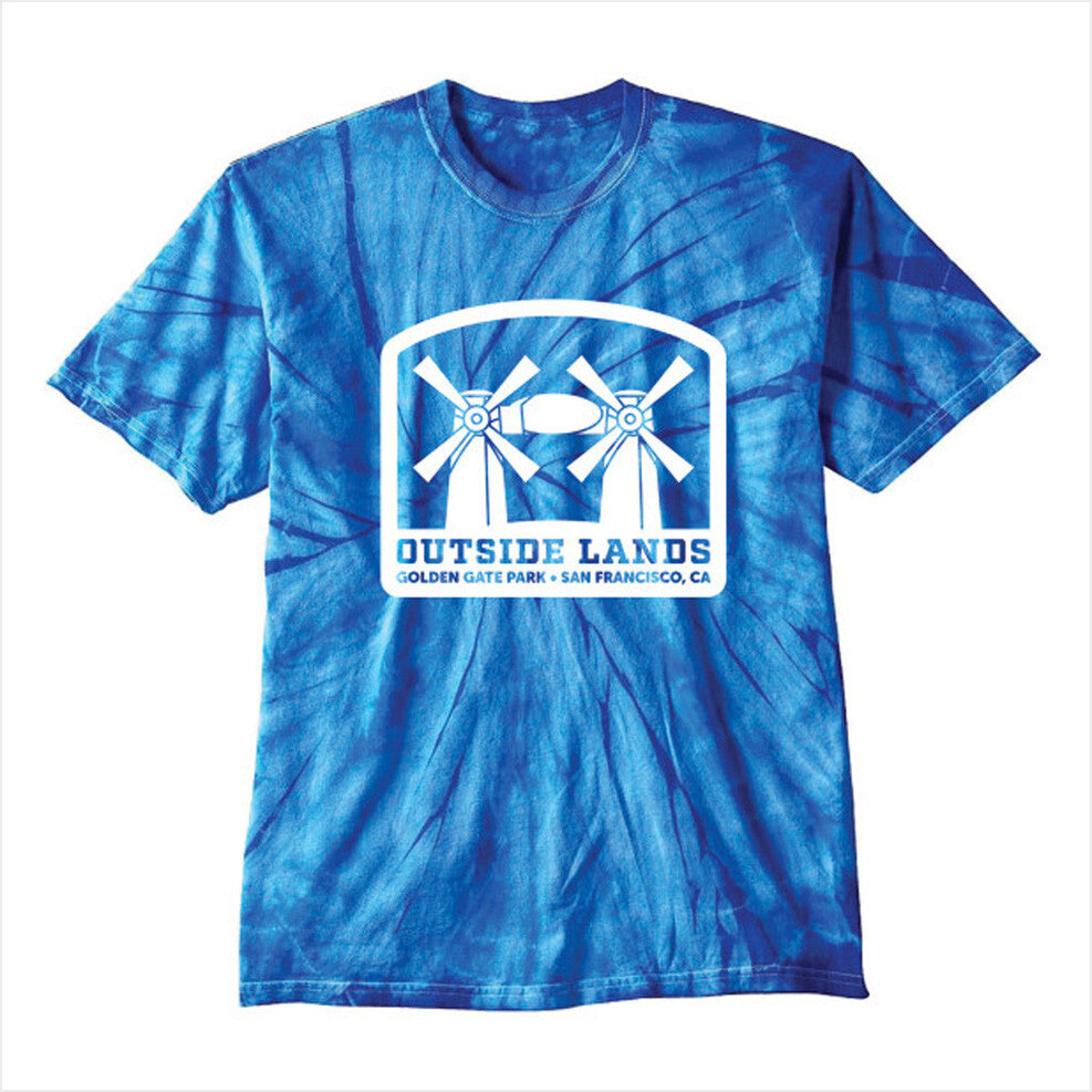 Outside Lands Tie Dye T-Shirt Outside Lands Merch Birthday Gifts For Boyfriend BFF Gifts Ideas
