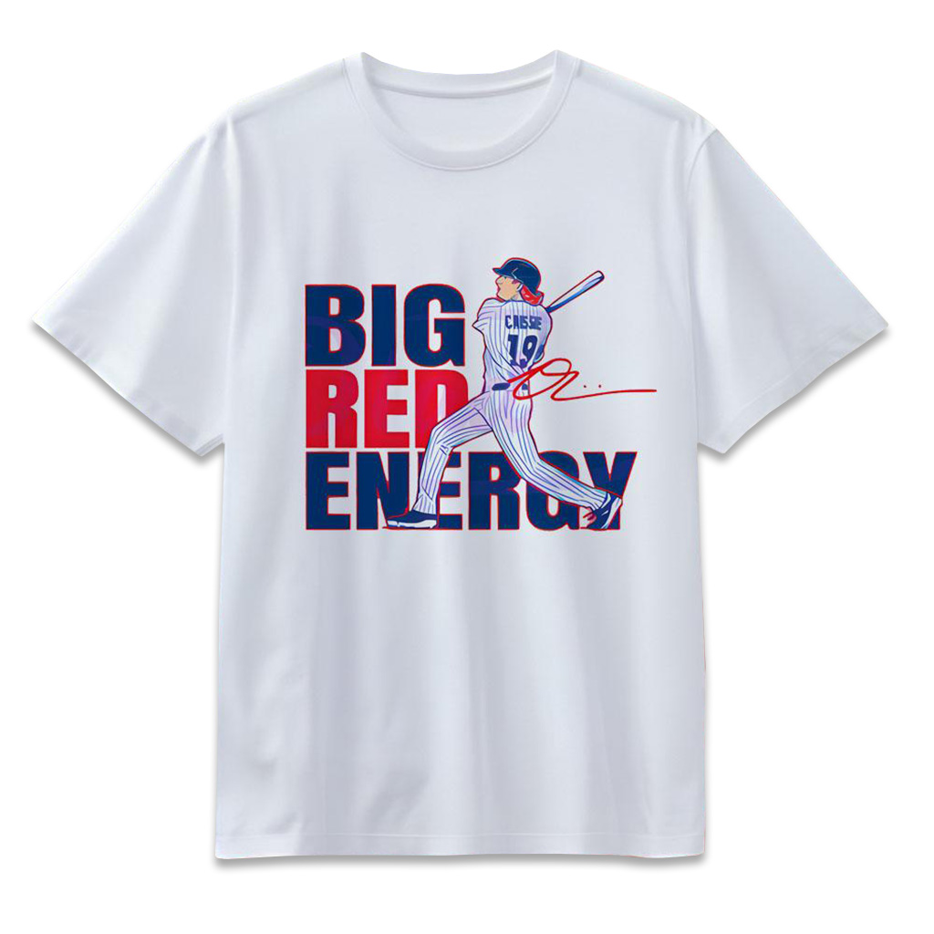 Owen Caissie Big Red Energy T-Shirt Owen Caissie Merch Cool Gifts For Baseball Lovers