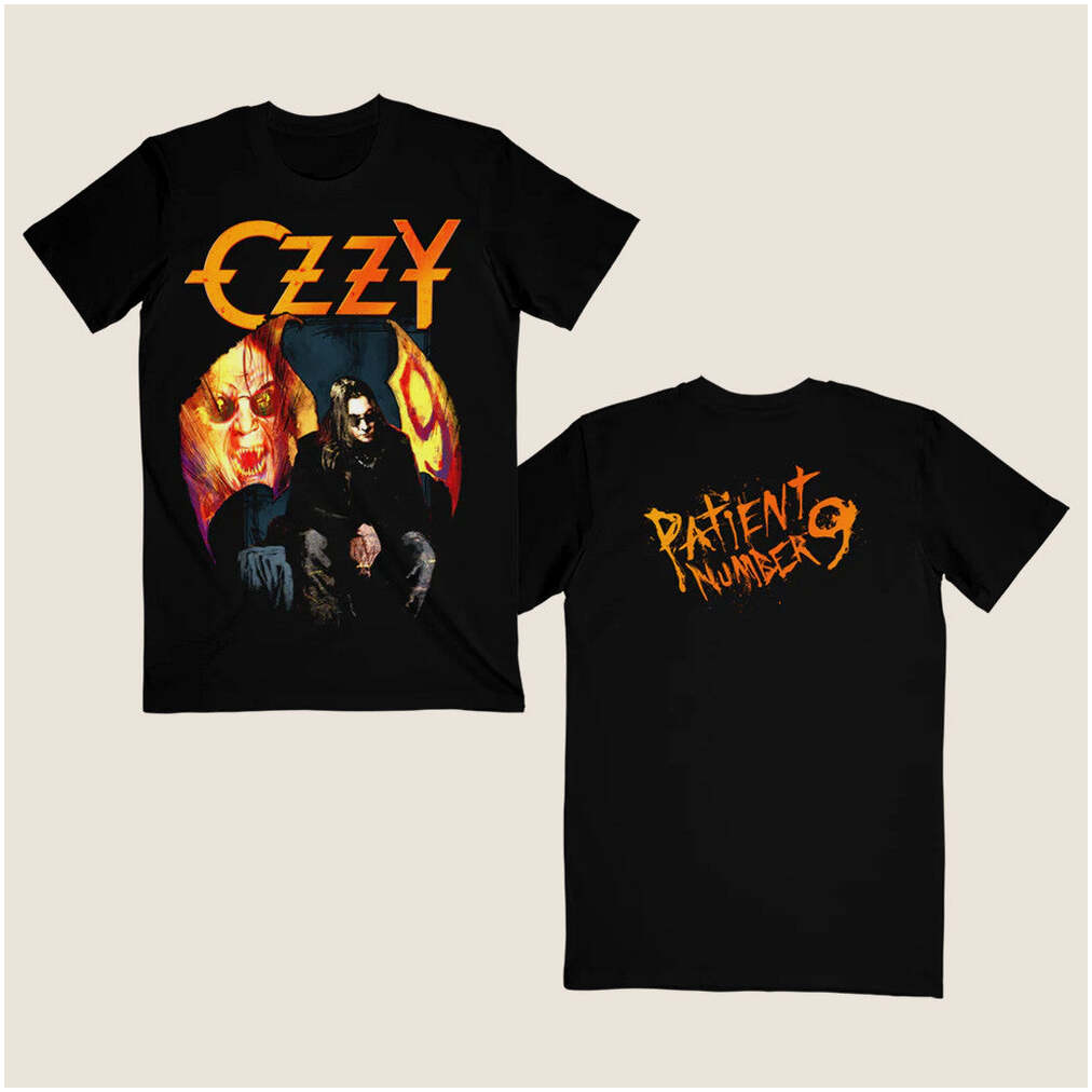 Ozzy Osbourne Official Merch Patient No 9 Wings Of 9 Shirt Best Gifts For Dad Gifts For Fans