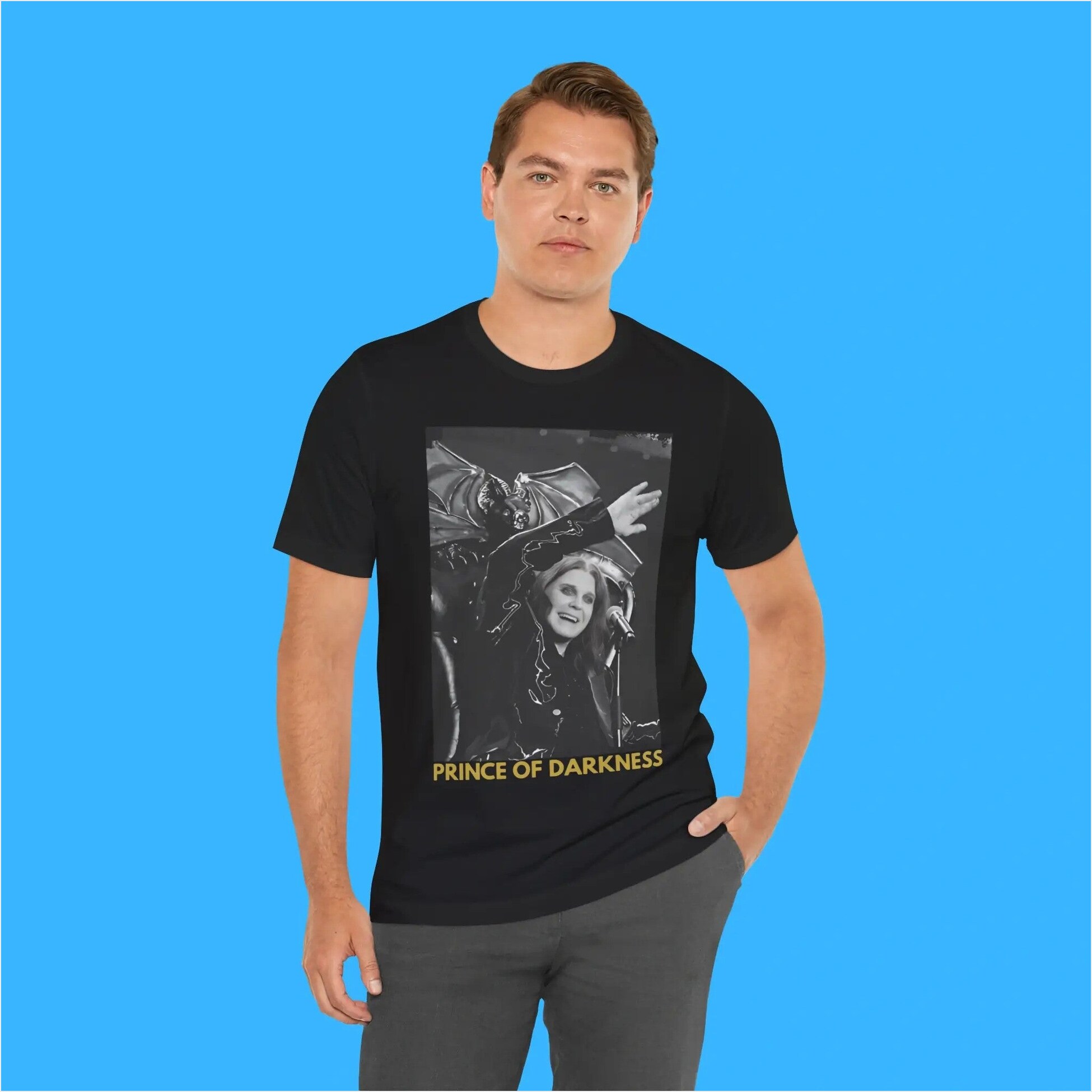 Ozzy Osbourne Prince Of Darkness T-Shirt Official Ozzy Osbourne Merch Ozzy Osbourne Shirt Gifts