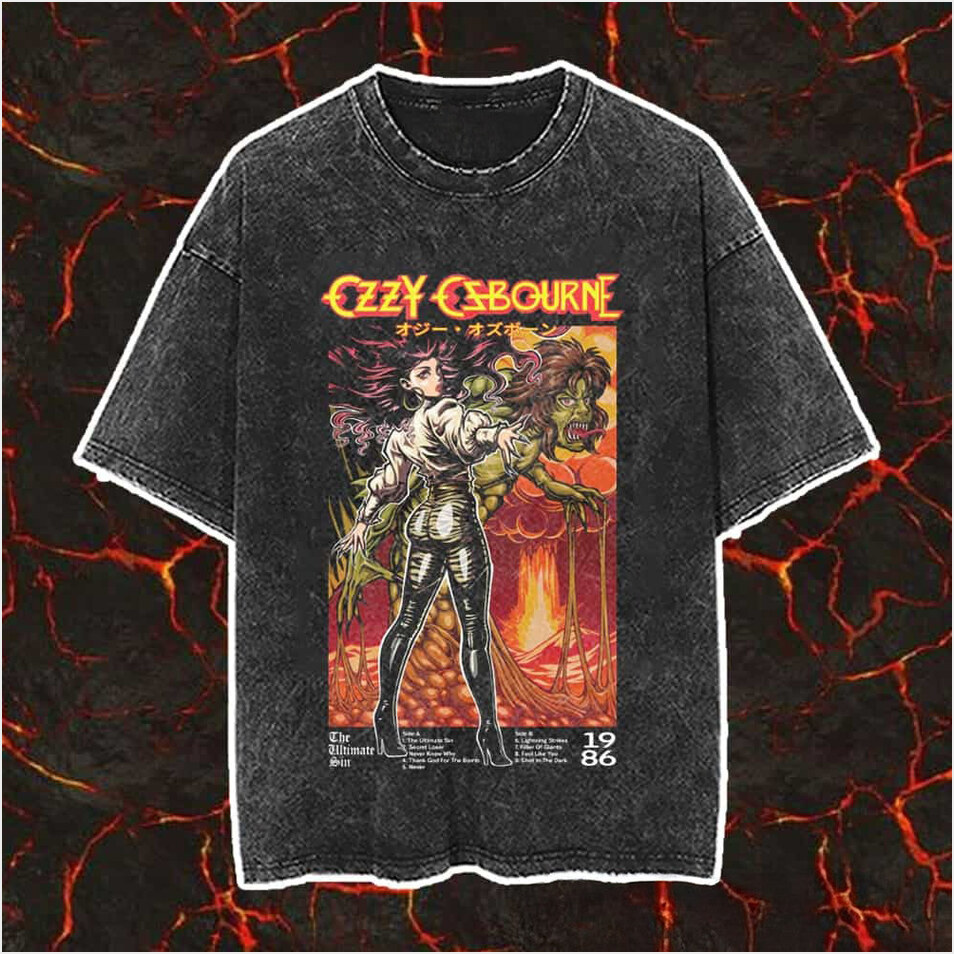 Ozzy Osbourne Shirt Black Ozzy Osbourne Merch Birthday Gifts For Brother Gifts For Besties