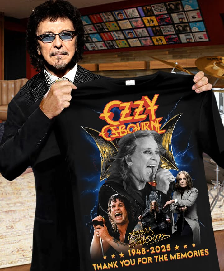 Ozzy Osbourne Thank You For The Memories T-Shirt RIP Ozzy Osbourne Merch Fans Gifts