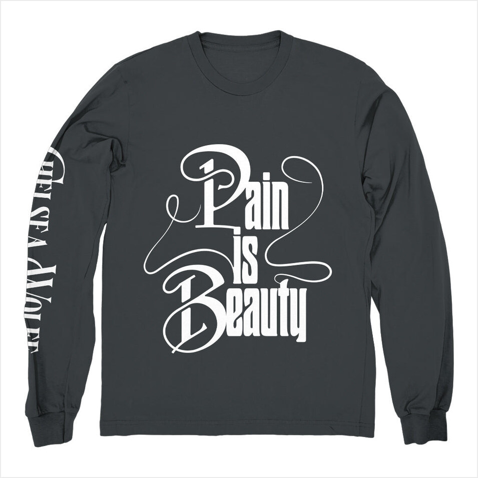 Pain Is Beauty Heather Lynn Long Sleeve Shirt Chelsea Wolfe Merch Chelsea Wolfe Shirt Father's Day Gifts For Husband