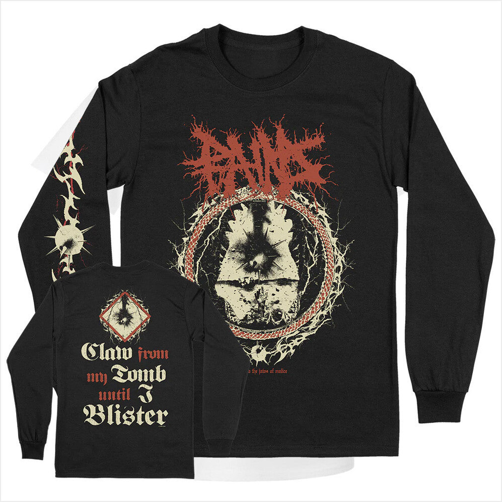 Pains Jaws Of Malice Black Long Sleeve Shirt Deathwish Inc Merch Best Gifts For Brother