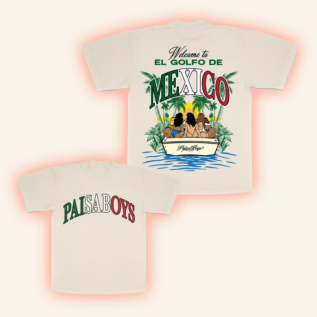 Paisa Boys Merch El Golfo T-Shirt Gift Ideas For Dudes