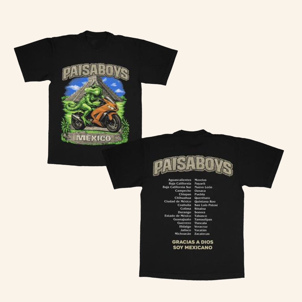 Paisa Boys Merch Gracias A Dios T-Shirt Gift Ideas For Son