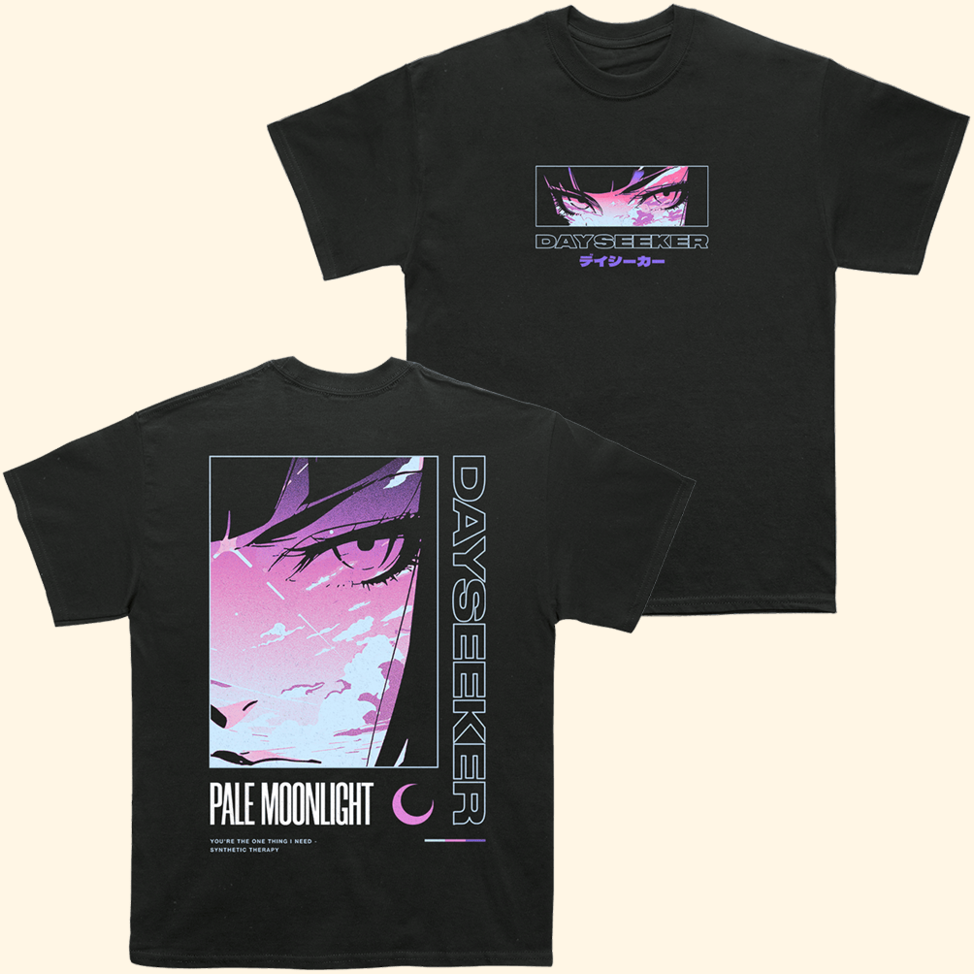 Pale Moonlight Anime T-Shirt Dayseeker Merch Perfect Father's Day Gifts For Brother