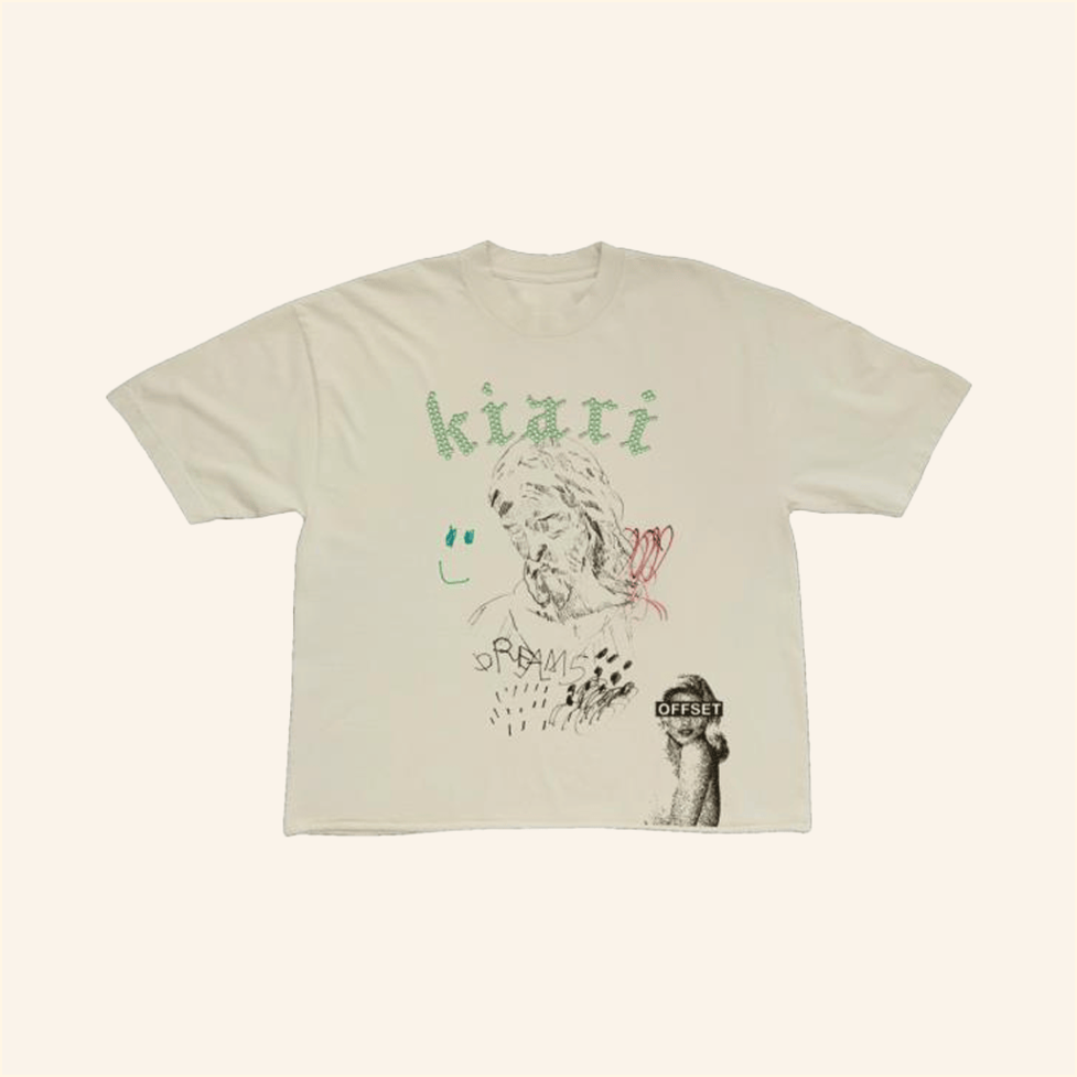Paly Hollywood For Kiari Cropped Shirt Offset Official Merch Best Birthday Gifts For BFF