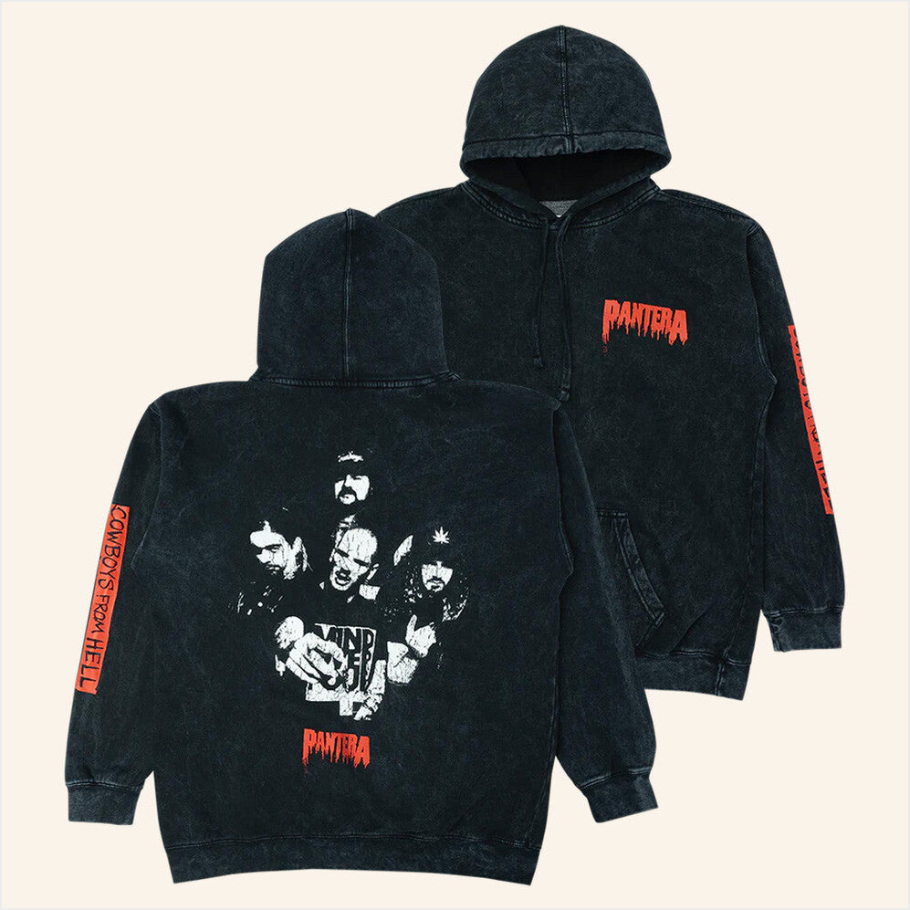 Pantera Logo Hoodie Pantera Merch Birthday Gifts For Besties Christmas Presents