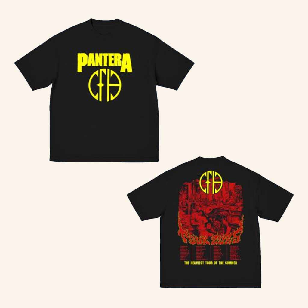 Pantera Merch CFH The Heaviest Tour Of The Summer 2025 T-Shirt Cool Gift For Fans