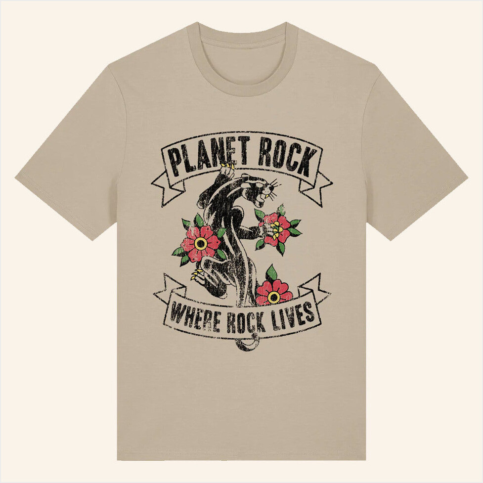 Panther T-Shirt Planet Rock Merch Birthday Gifts For Fans Gifts For Best Friend